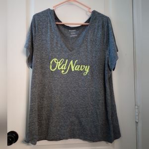 Vintage Old Navy V neck tee